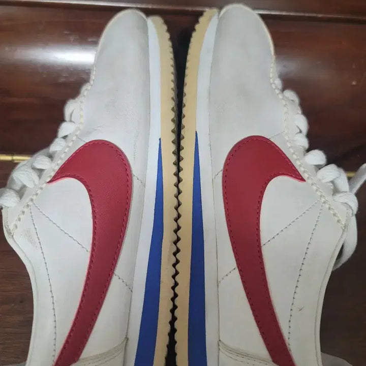 [BUNJANG] Nike Cortez Leather Red Sneakers 235 / 나이키 코르테즈 레더 레드 스니커즈 235