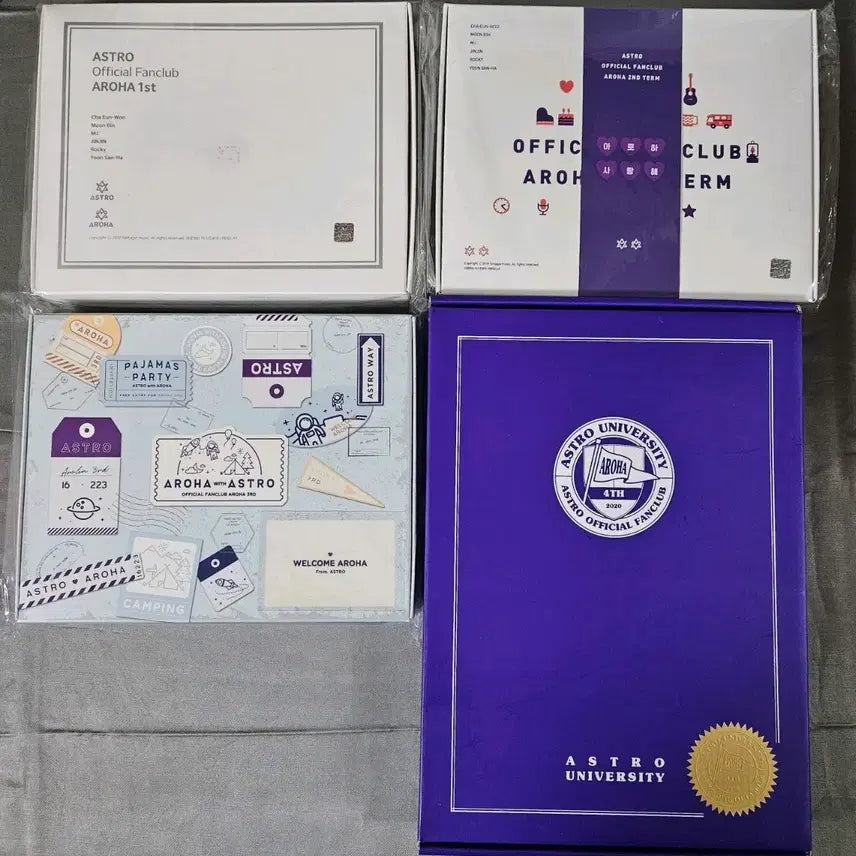 [BUNJANG] 아스트로 astro 아로하12345기 총5개 세트  문빈 산하 / 아스트로 astro 아로하12345기세트  총5개 차은우 문빈 산하 mj