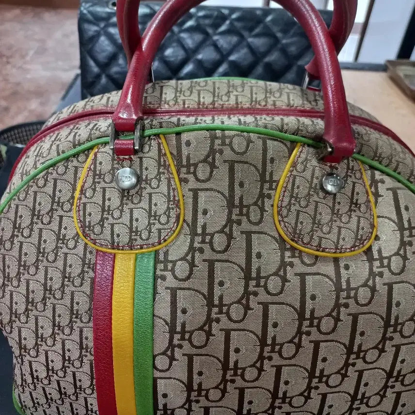 [BUNJANG] Dior Oblique Jacquard Boston Bag / 디올 오블리크 쟈가드 보스턴백정품