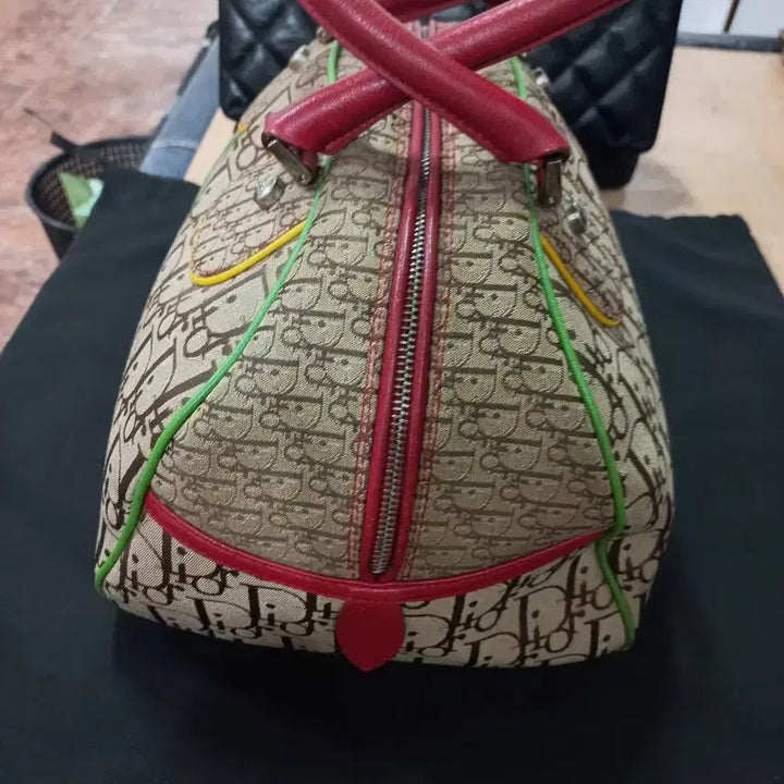 [BUNJANG] Dior Oblique Jacquard Boston Bag / 디올 오블리크 쟈가드 보스턴백정품