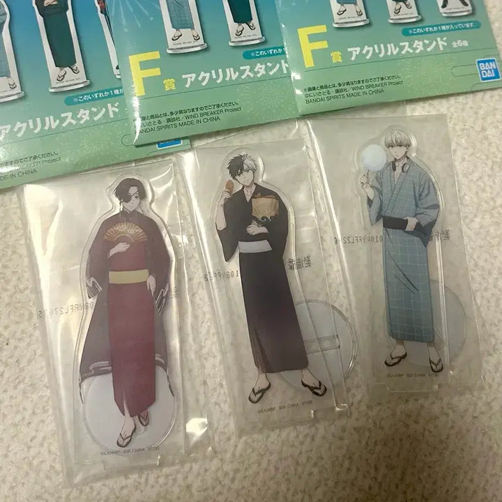 [SOLD OUT] (3종일괄)윈브레 스오,사쿠라,카지 아크릴스탠드 제일복권 F상