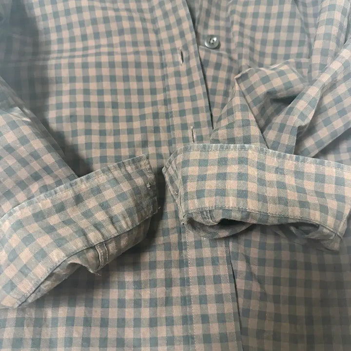 [BUNJANG] MHL Margaret Howell Cotton Gingham Check Shirt / MHL 마가레 하웰 코튼 셔츠(사이즈 2)