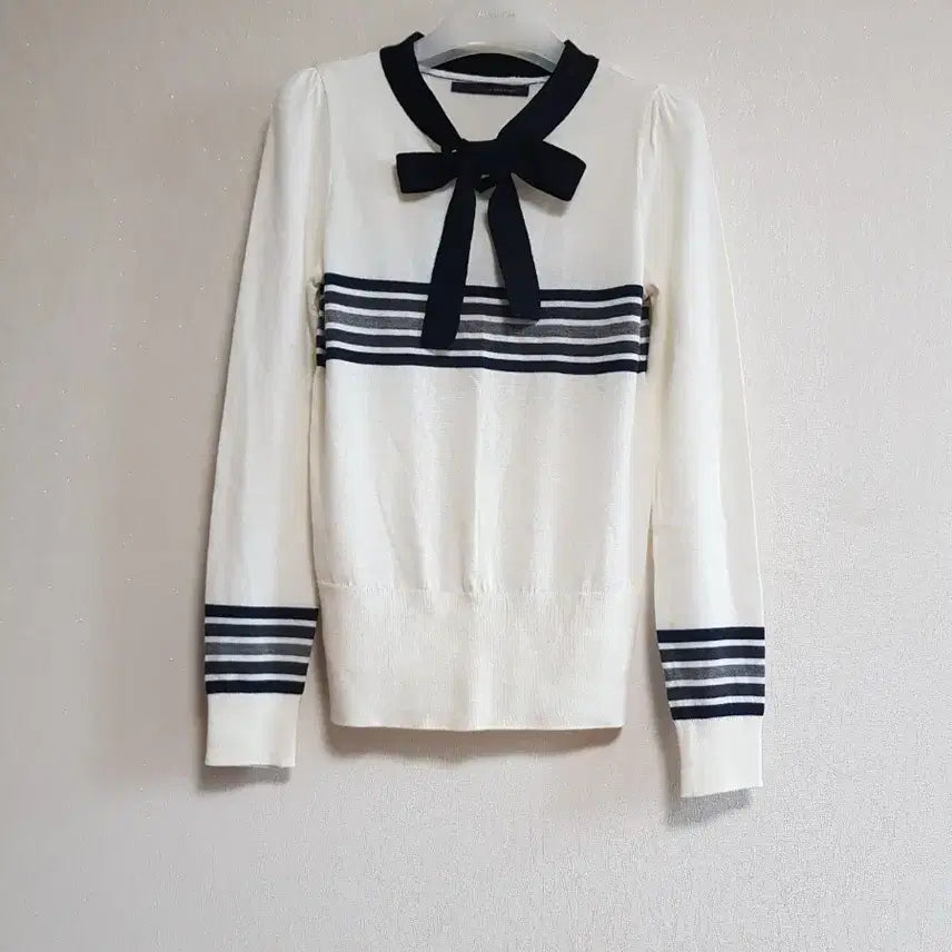 [BUNJANG] Ribbon Knit Top / 예쁜 니트티
