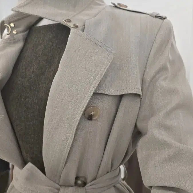 [BUNJANG] MICHAA Trench Coat (Size 55) / [새상품] 정품 미샤 트렌치코트 55