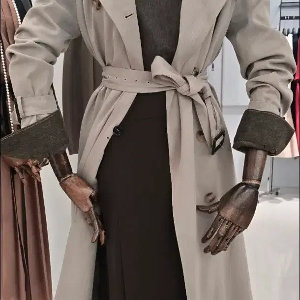 [BUNJANG] MICHAA Trench Coat (Size 55) / [새상품] 정품 미샤 트렌치코트 55