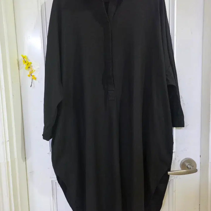 [SOLD OUT] 봄 가을 얇아요 빅사이즈  오버핏  스판 면  롱원피스    가슴단면74