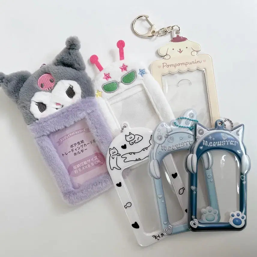 [BUNJANG] Sanrio Kuromi &amp; Pompompurin Photocard Holder Bundle Set / 포토카드 홀더 일괄 양도합니다