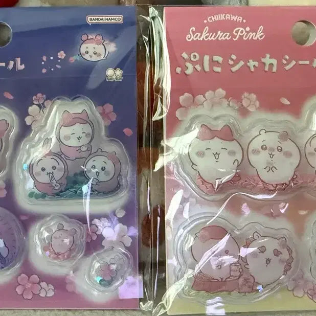 [SOLD OUT] 치이카와 푸니샤카 스티커 2종 일괄 판매