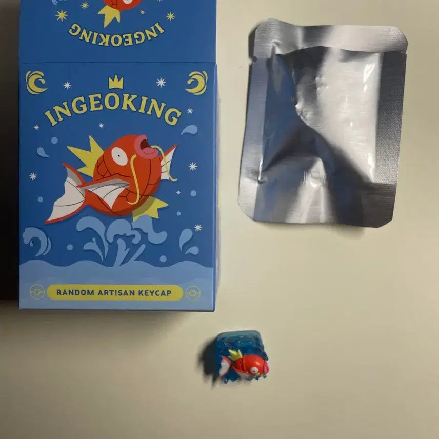 [BUNJANG] Pokemon Magikarp Keycap Male Yellow Beard / 포켓몬 잉어킹 키캡 수컷 노란색 수염