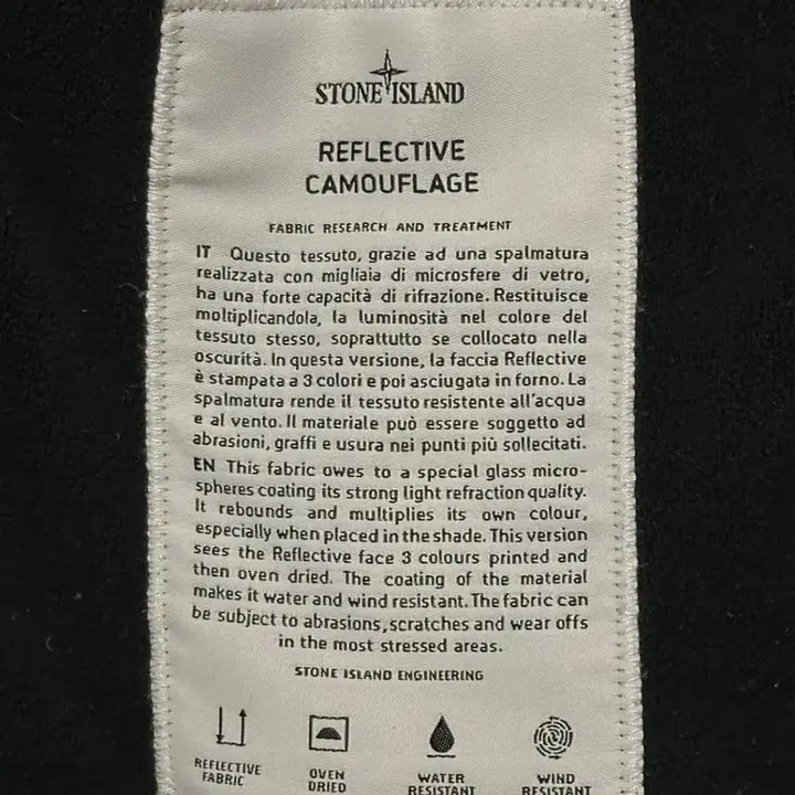 [BUNJANG] Stone Island 30th Anniversary Camo Reflective Jacket (L/105) / 스톤아일랜드 30주년 카모 리플렉티브 L(105) 국내판