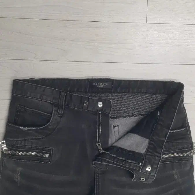 [BUNJANG] BALMAIN Gray Denim Pants 32 inch / BALMAIN 발망(사방스판) 그레이대님 32인치(No.194)해외판!