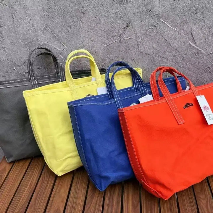 [BUNJANG] DALTON Cargo Canvas Tote Bag / DANTON 인기 카고 캔버스 토트백