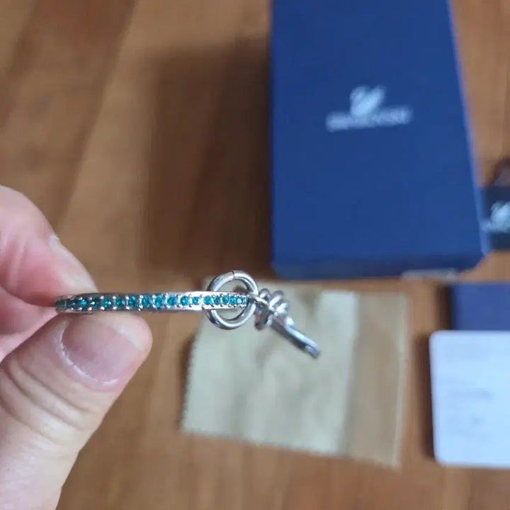 [BUNJANG] 스와로브스키 자물쇠 키링 풀박스 / 스와로브스키 자물쇠 키링 풀박스
