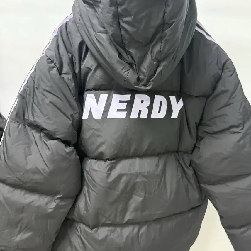 [BUNJANG] NERDY NY Down Jacket Black (L) / 널디(NERDY) 엔와이 다운자켓 블랙 패딩 (L)