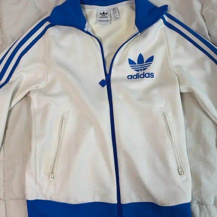 [BUNJANG] Adidas White and Blue Jersey / 아디다스 져지 흰파 져지