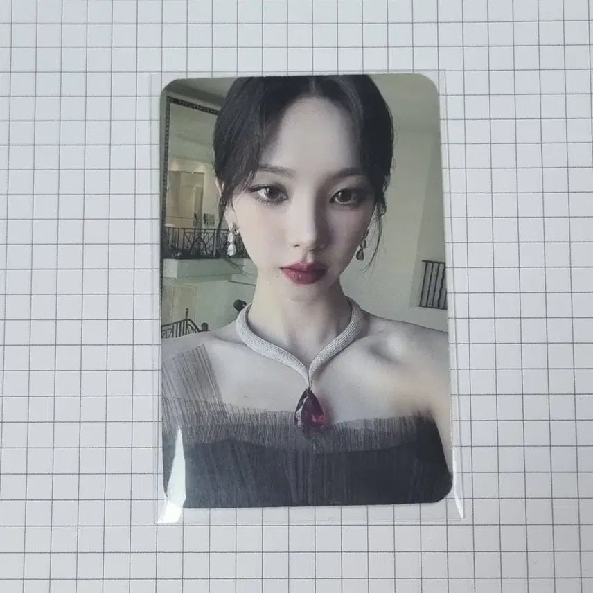 [BUNJANG] Aespa Karina MY WORLD Shopee 2nd POB Photocard / 에스파 카리나 마이월드 my world 쇼피 2차 특전 미공포