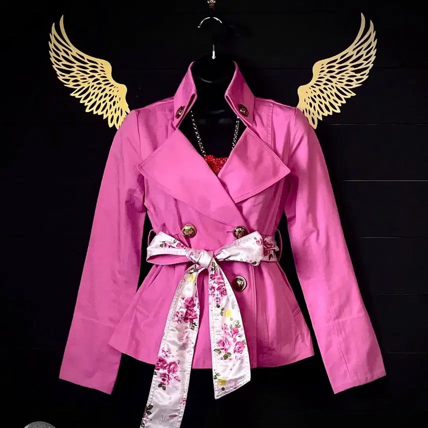 [BUNJANG] Mars Sugar Gloss Pink Jacket / 가격내림x) 마즈 mars 갸루 핑크 자켓 슈가글로스