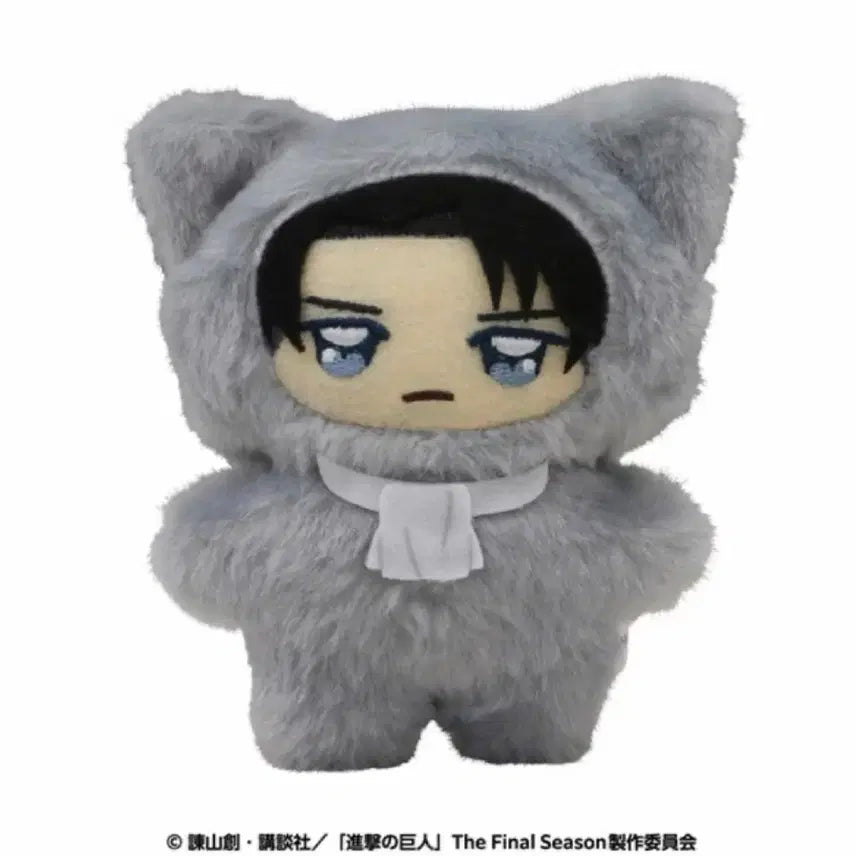 [BUNJANG] Attack on Titan Levi Plush Doll / 진격의 거인 리바이 누이 치미케모 인형 판매