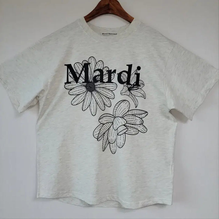 [SOLD OUT] 마르디메크르디 트리플라워 티셔츠