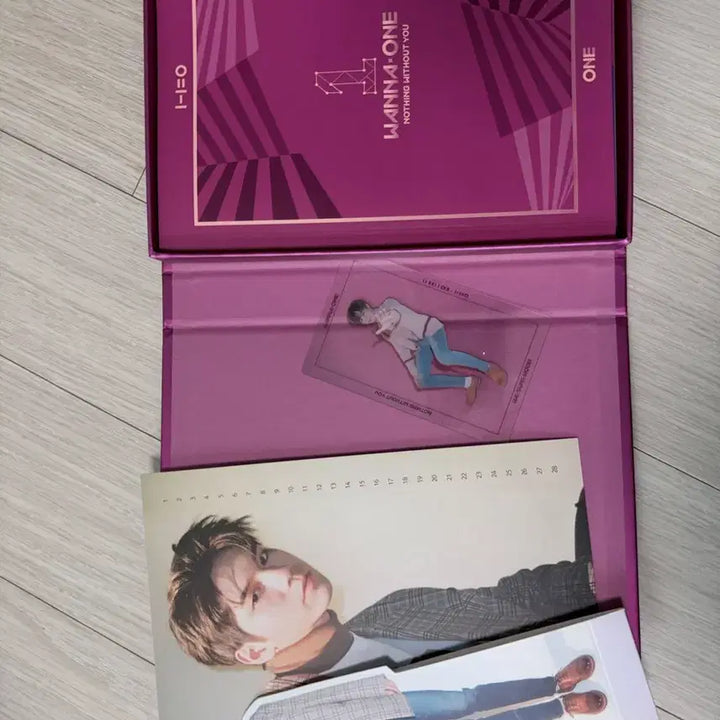 [BUNJANG] Wanna One Ha Sungwoon Photocard Bundle Set / 워너원 Nothing Without You 앨범 + 성운 포카