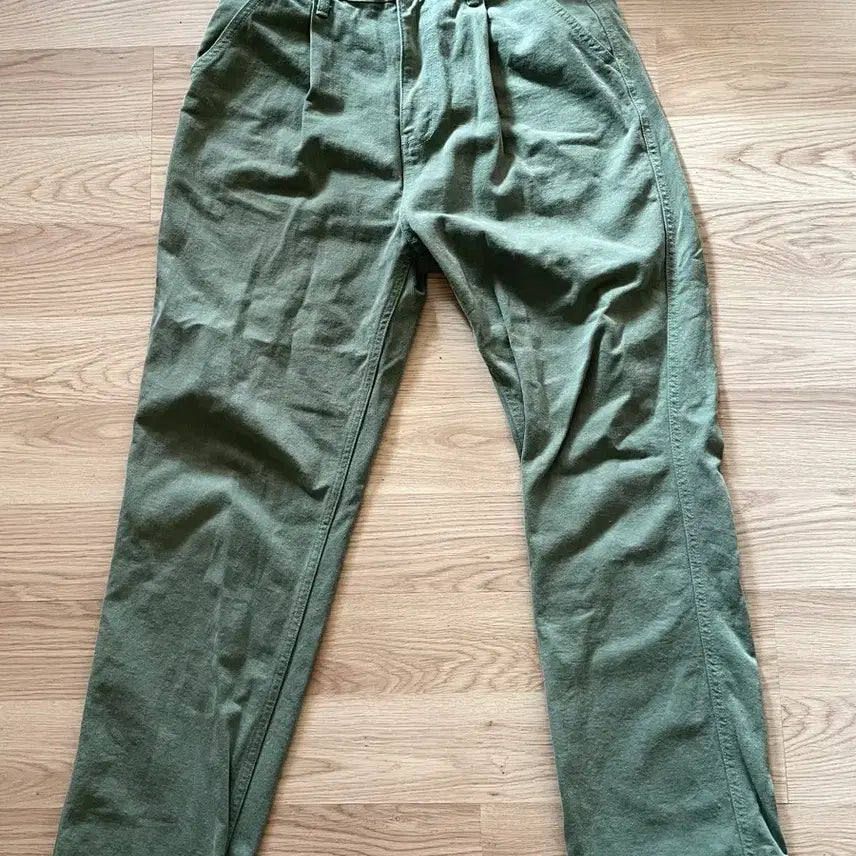 [BUNJANG] Sienne Pintuck Cotton Pants / 시엔느 핀턱 팬츠