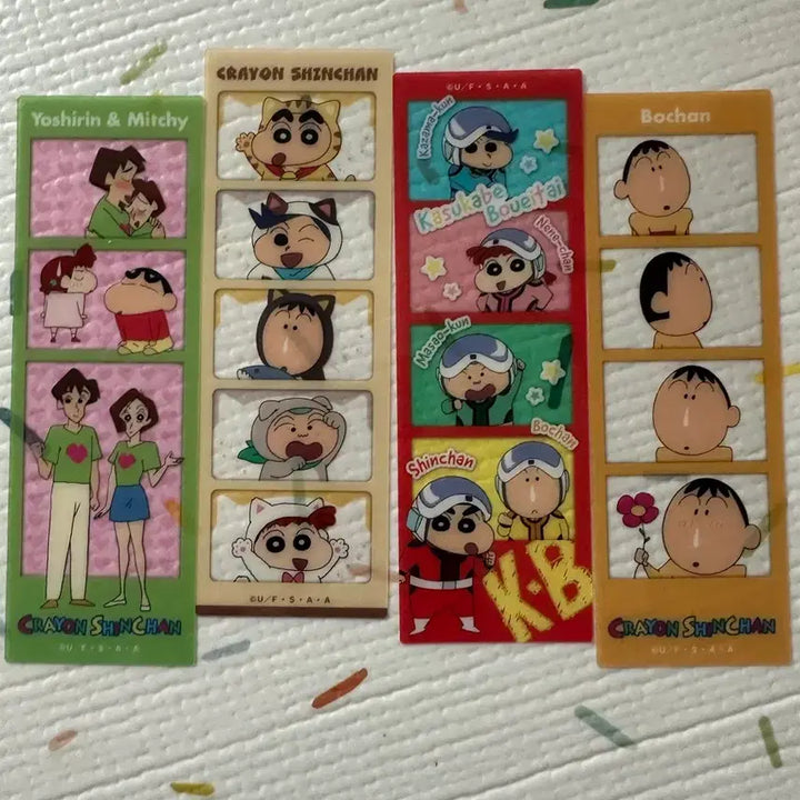 [BUNJANG] Crayon Shin-chan Bookmark Set / 짱구책갈피
