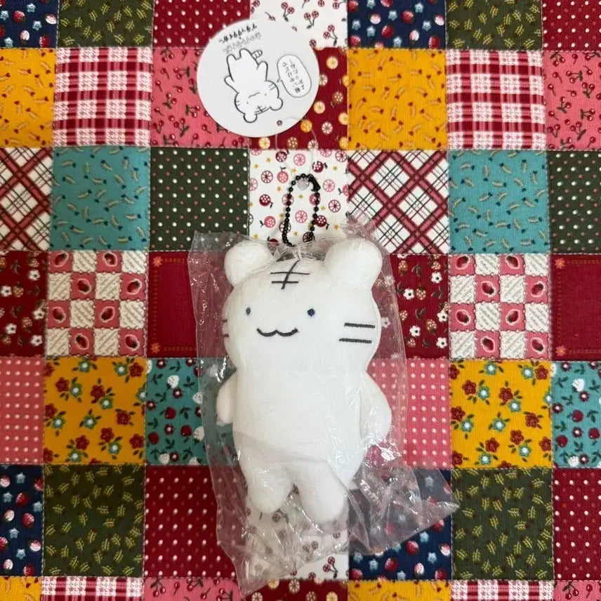 [BUNJANG] White Tiger Black Tiger Doll Keychain / 화이트 타이거 블랙타이거 화타 기본 인형키링