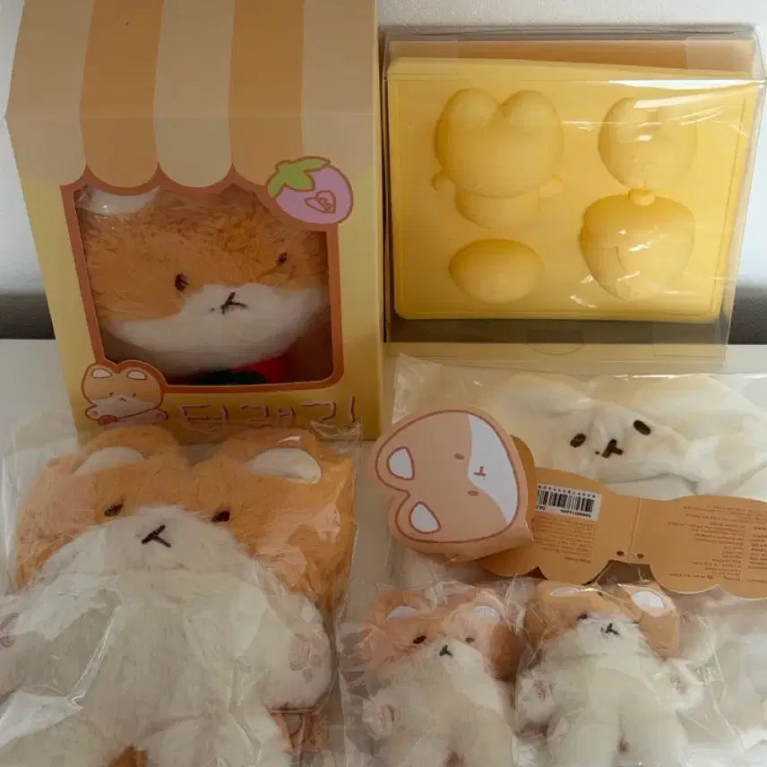 [BUNJANG] Baekhyun Plush Toy Bundle Set (Sealed) + Photocard / 터래기 굿즈 미개봉 미사용 + 백현 포카 일괄 판매합니다