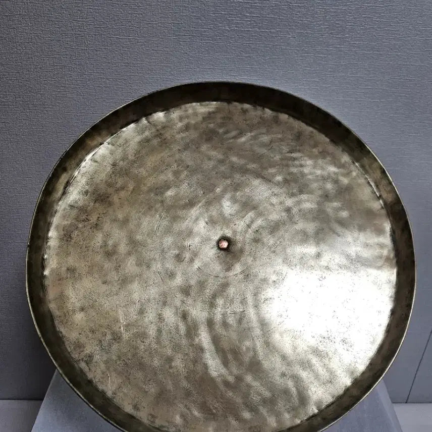 [BUNJANG] Joseon Dynasty Bangjja Brass Tableware Soban / 놋상완전방짜 놋소반 조선시대 빙짜유기소반입니다