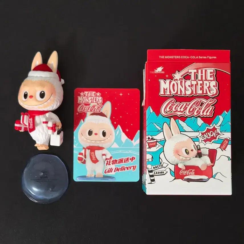 [BUNJANG] Pop Mart Labubu Coca-Cola Figure / [팝마트] 8.8cm 라부부 피규어 코카콜라 선물 배송