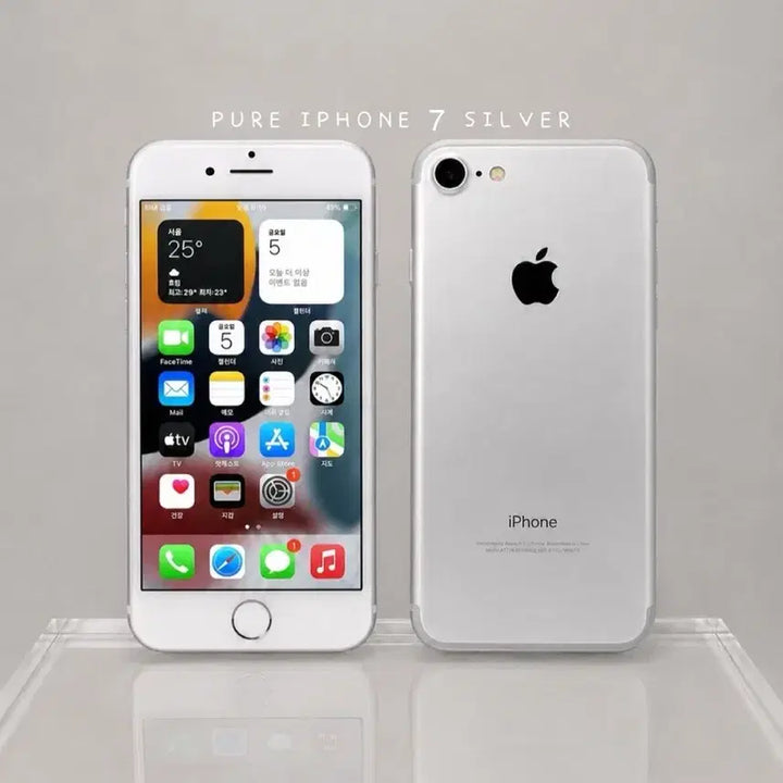 [BUNJANG] Apple iPhone 7 32GB Silver / [한정특가/배터리100%] 아이폰7 32GB 실버