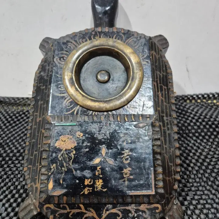 [BUNJANG] Mitsubishi Japanese 1930s Turtle Lacquerware Ashtray / 미쓰비시 일본 1930년대 재떨이 소장픔