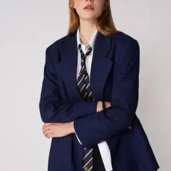 [BUNJANG] GROVE Beily Navy Jacket / GROVE Beily 네이비 자켓