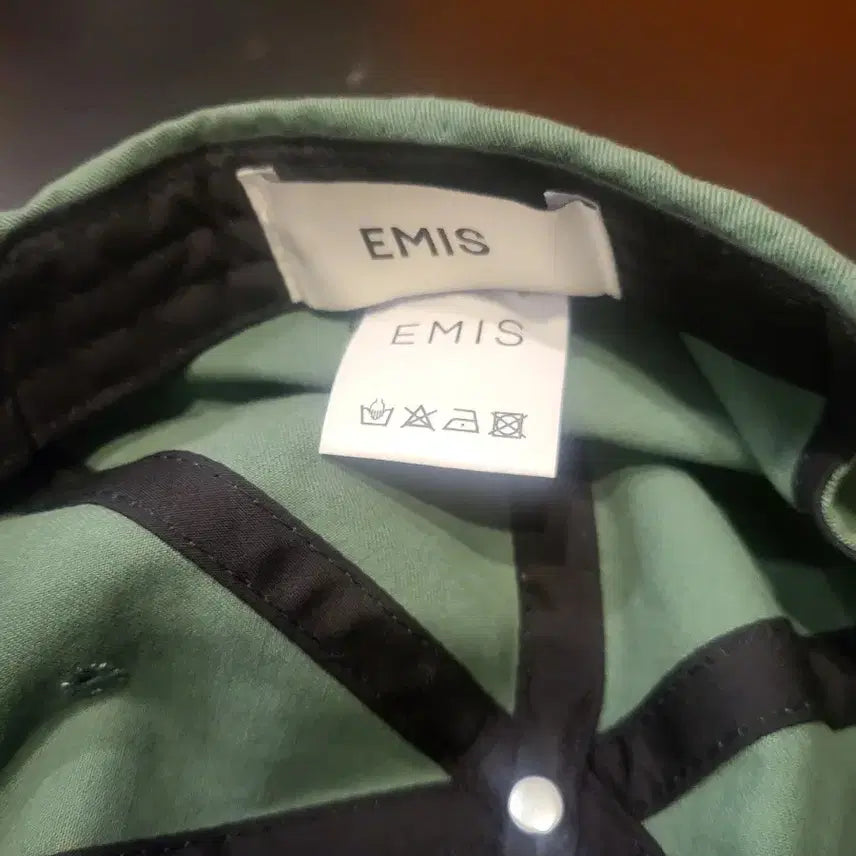 [BUNJANG] Emis Green Ball Cap Hat / emis 에미스 볼캡 그린색 모자