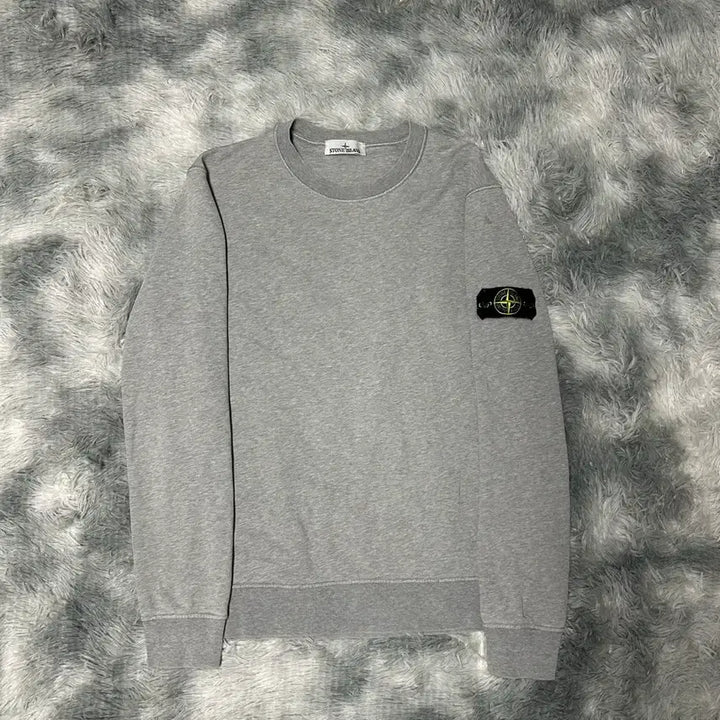 [BUNJANG] Stone Island Crewneck Sweatshirt Gray XL / [XL size] 스톤아일랜드 맨투맨 그레이