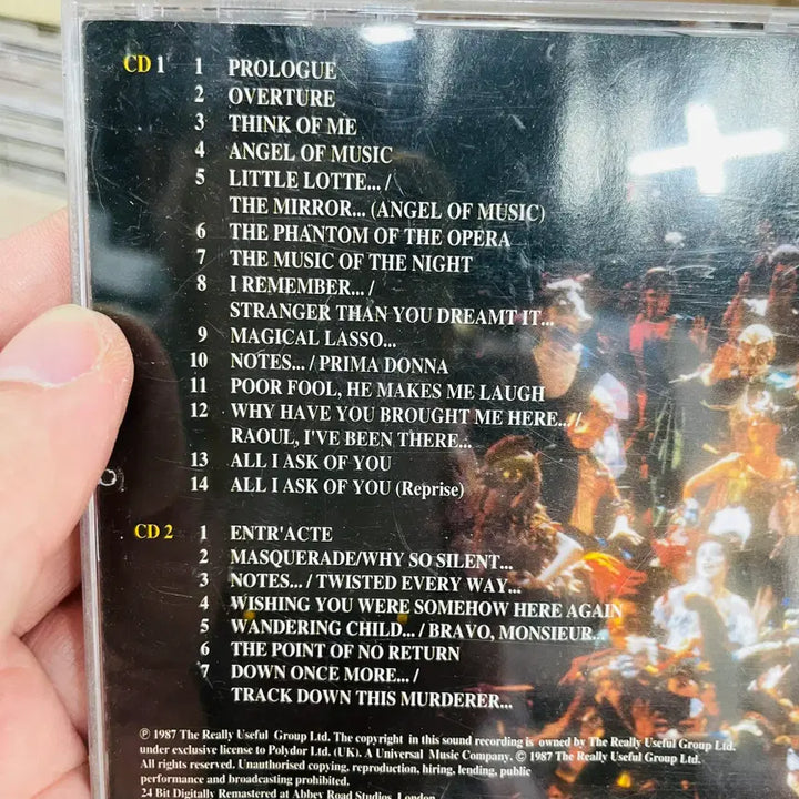 [BUNJANG] The Phantom of the Opera Original Cast Recording (2CD) / [중고음반/CD] 뮤지컬 오페라의 유령 OST 오리지날 캐스트 (2CD)