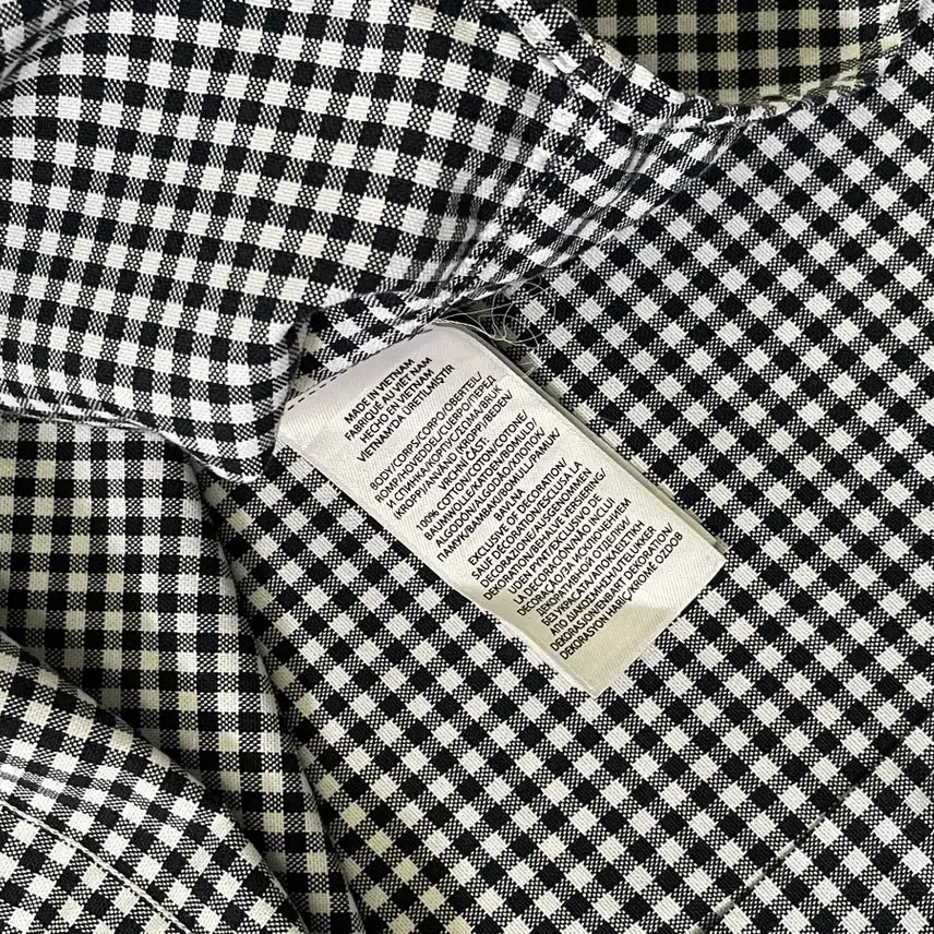 [SOLD OUT] 폴로 랄프로렌 블랙 깅엄체크 옥스퍼드 셔츠 클래식 M
