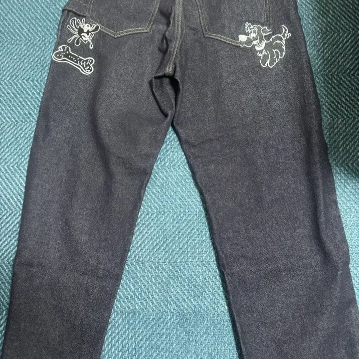 [BUNJANG] Retriever Club Denim Pants / 리트리버클럽 데님팬트