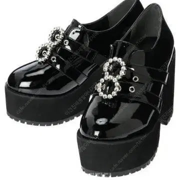 [BUNJANG] Bubbles 13cm Cosplay Platform Shoes / [대여] 버블즈 13cm 240 대여 양산형 지뢰계 코스프레 스탠딩화