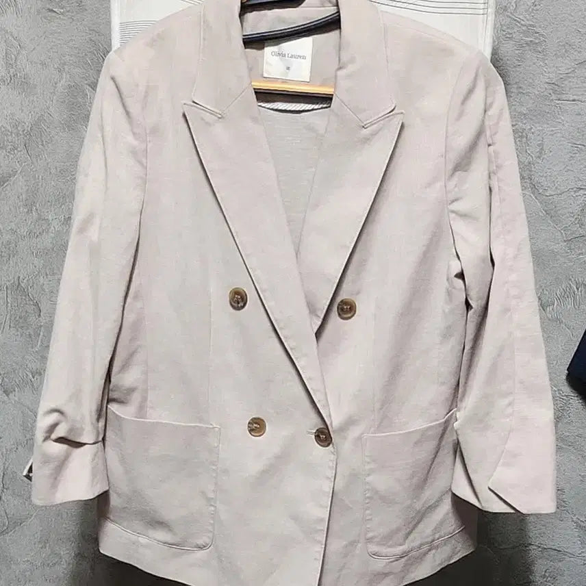 [BUNJANG] Olivia Lauren Double Button Jacket / Olivia Lauren 더블 버튼 자켓