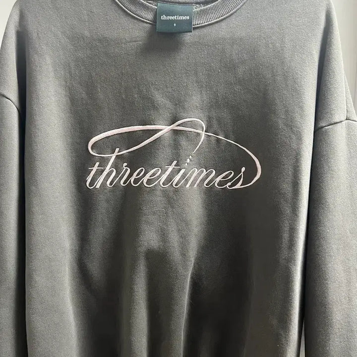 [BUNJANG] 3Times Sweatshirt / 쓰리타임즈 맨투맨