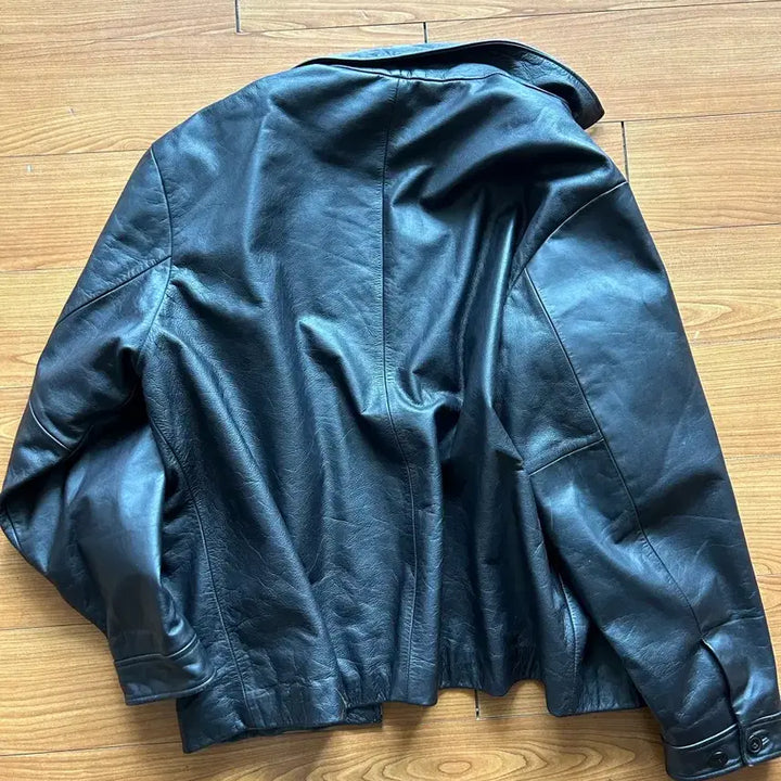 [SOLD OUT] 올드 갭 레더 스포츠자켓/블루종