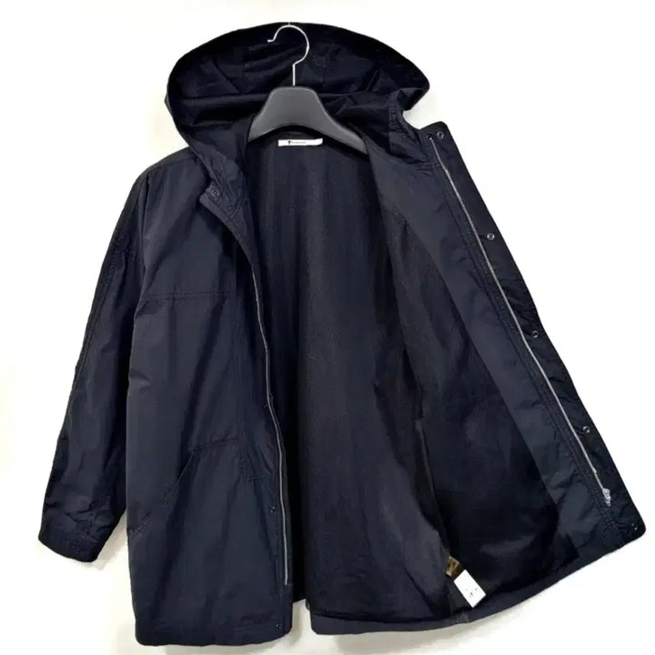 [BUNJANG] Alexander Wang Black Hooded Zip-up Jacket / 알렉산더왕 블랙 후드 집업 아우터 Y942