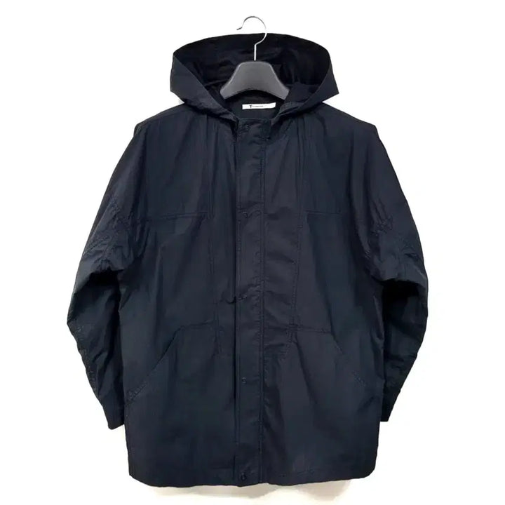 [BUNJANG] Alexander Wang Black Hooded Zip-up Jacket / 알렉산더왕 블랙 후드 집업 아우터 Y942