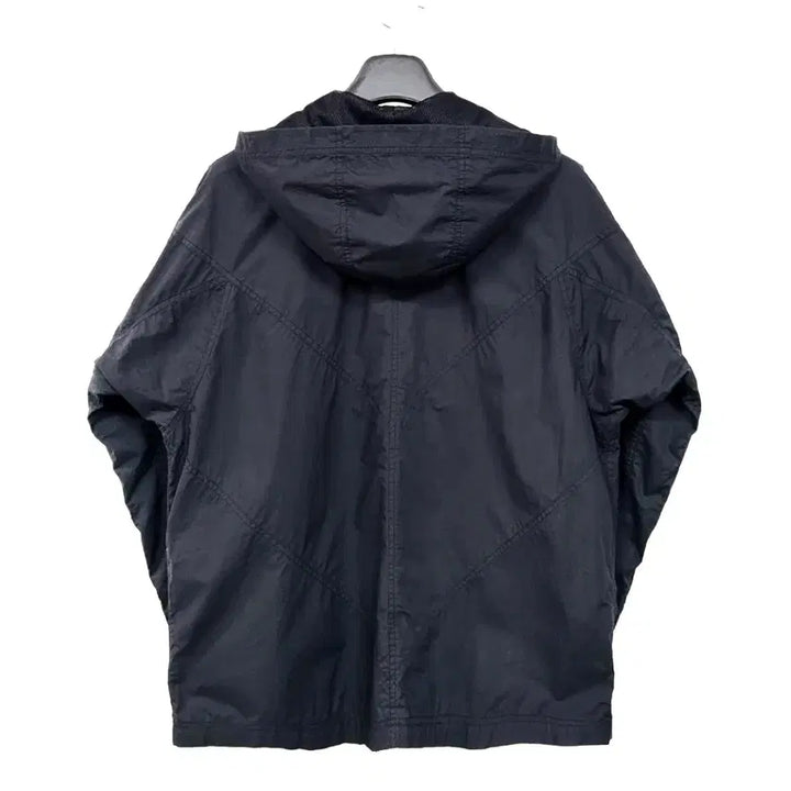 [BUNJANG] Alexander Wang Black Hooded Zip-up Jacket / 알렉산더왕 블랙 후드 집업 아우터 Y942