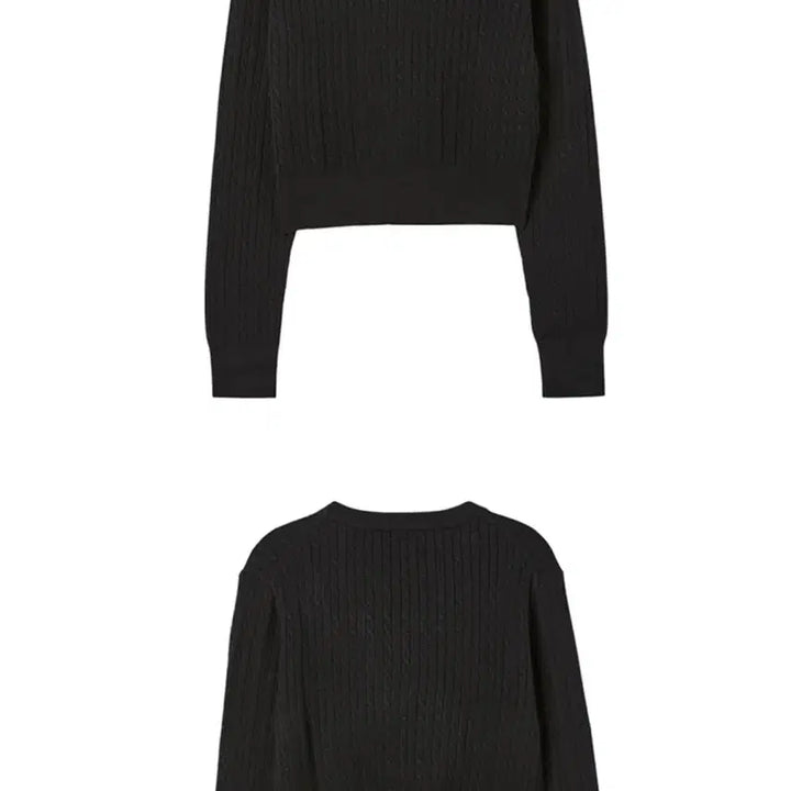 [SOLD OUT] 랩 러브참 꽈배기 풀오버 니트