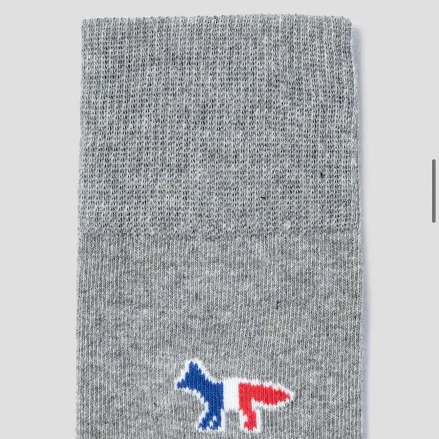 [BUNJANG] Maison Kitsuné Socks Grey / 정품 메종키츠네 양말 그레이