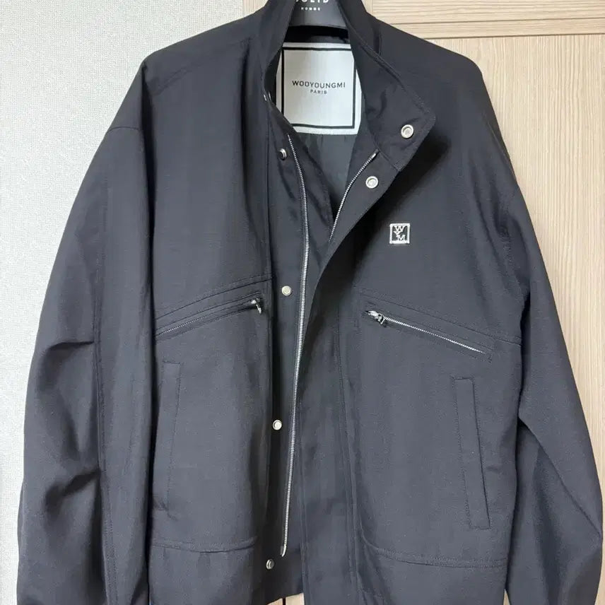 [BUNJANG] Wooyoungmi 25ss Black High Neck Jacket / [52] 우영미 25ss 블랙 하이넥 자켓