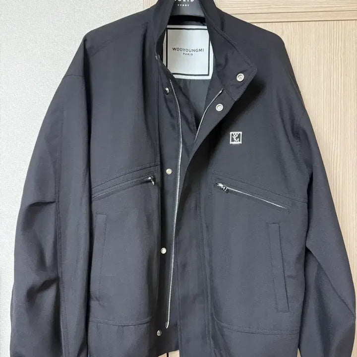 [BUNJANG] Wooyoungmi 25ss Black High Neck Jacket / [52] 우영미 25ss 블랙 하이넥 자켓