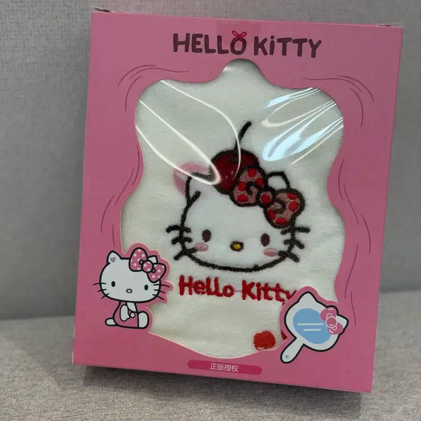 [BUNJANG] Sanrio Hello Kitty Embroidered Jacquard Towel / 정품 헬로키티 자수 타올 새상품